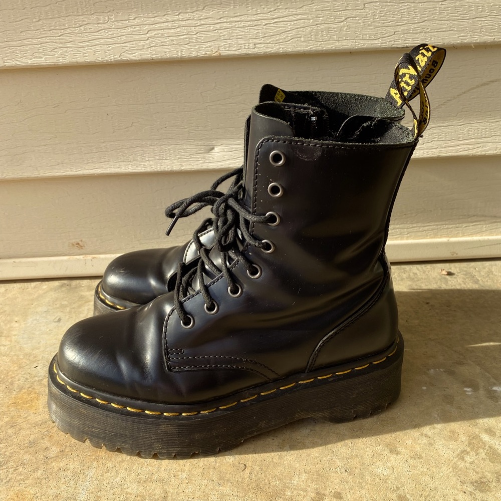 Doc Martin Jadon Smooth Leather Platform Boot